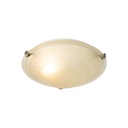 Lámpara de Techo Clásica Bronce  E27 60w 1 Luz