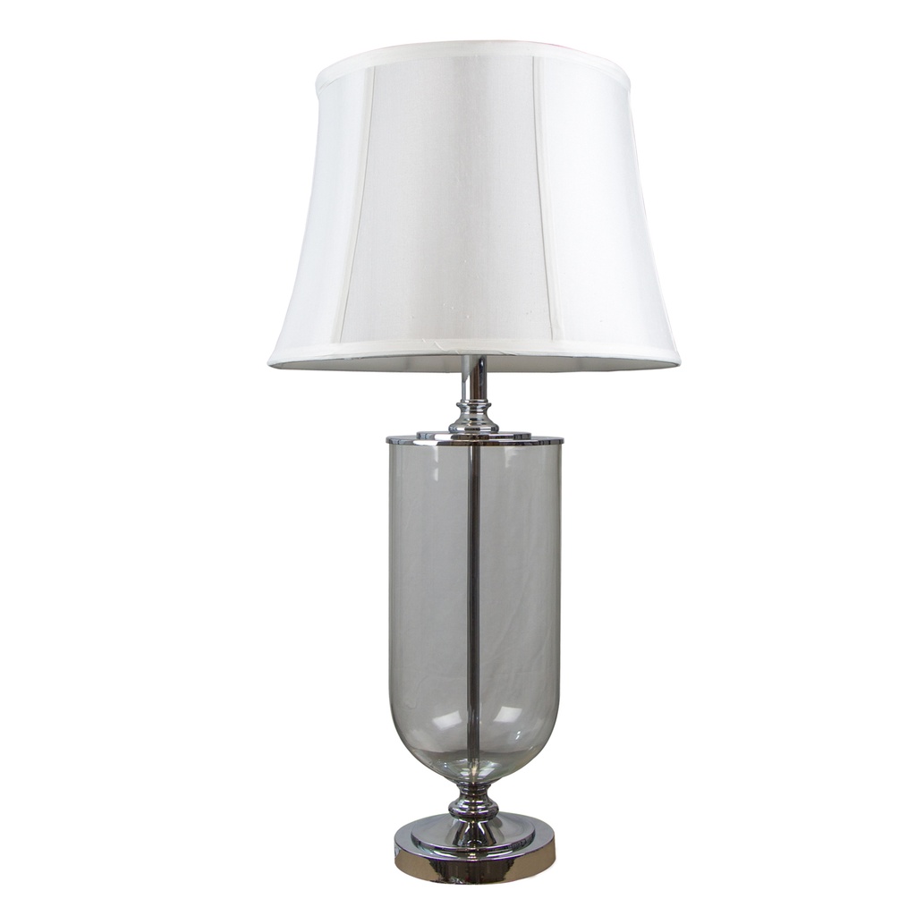Lámpara de Mesa Color Cromo 100W de 1 Luz