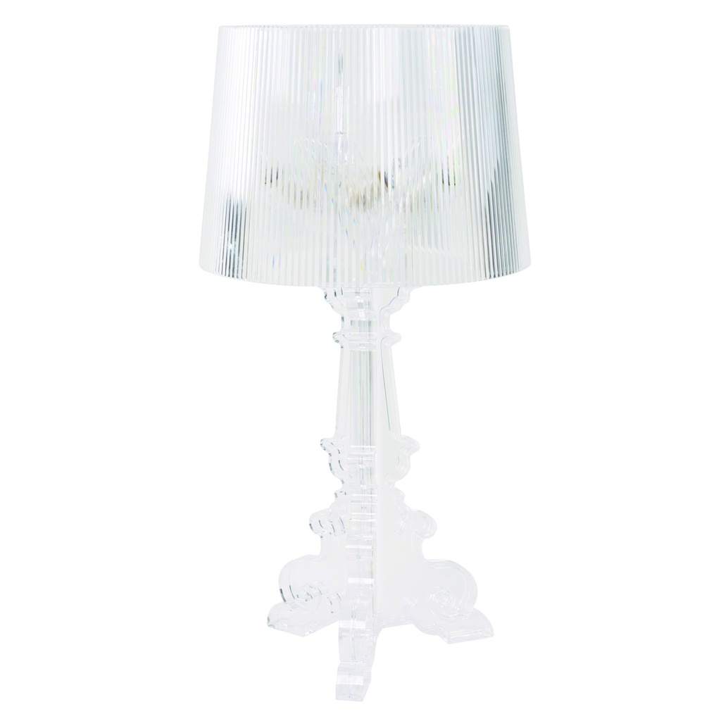 lampara de mesa 3L acabado transparente E12