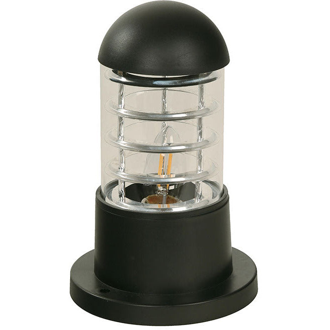 LAMP. EXT. POSTE NEGRO 1L E27 10W