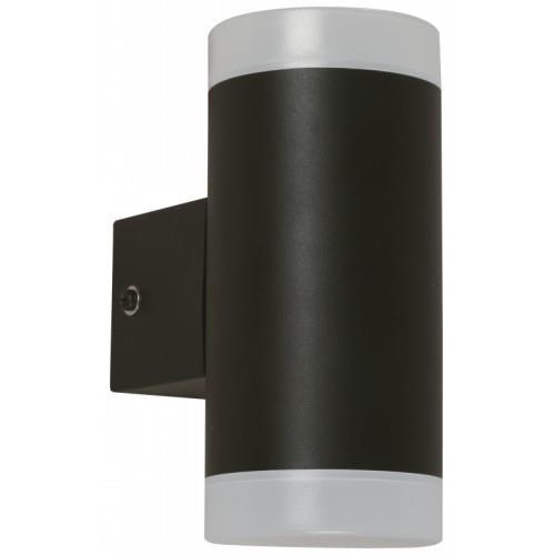 Lámpara Led Exterior  Pared Negro 2L 4W 100-240V 4000K
