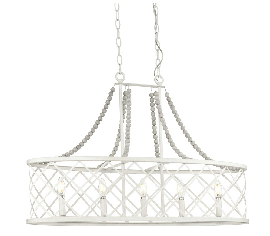 Candelabro Blanco 5L E12