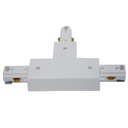Conector de Carril General Lighting de Color Blanco