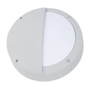 Lámpara de Pared Exterior E27 60W - Acabado Plateado