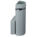 Lámpara de Pared E27 60W - Acabado Gris