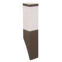 Lámpara de Pared E27 60W - Acabado Chocolate