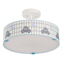 Lámpara de Techo 3L E27 40W Blanca