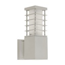 Lámpara de Pared E27 60W - Acabado Gris Plateado