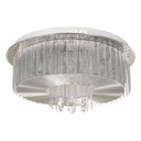 Lámpara de Techo 6 luces E14 60W - Acabado Cromo