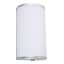 Lámpara de Pared E27 20W - Acabado Plateado