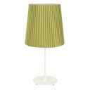 Lampara  De Mesa 1Lt E27 60W (B/N) 120V 60Hz Acab. En Blanco Y Verde Manzana