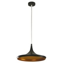 Lámpara Colgante Negra 1 Luz E27 60W