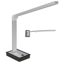 Lámpara de Pared/Escritorio LED 5W 3500K Convertible Aluminio y Negro Mate