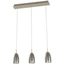 Lámpara Colgante Cromo LED 3 Luces 2.4W 3500K