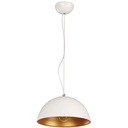 Lámpara Colgante Blanca 1 Luz E27 100W