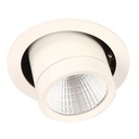 Lámpara LED Empotrable 1 luz - Acabado Blanco Mate
