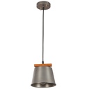 Lámpara Colgante Madera 1 Luz E27 40W