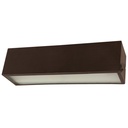 Lámpara de Pared 2 luces E27 40W - Acabado Bronce