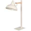 Lámpara de Mesa Blanco Mate 1L 40W