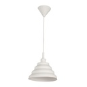Lámpara Colgante Blanco Mate 1 Luz E27 60W