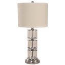 Lámpara de Mesa Cromo 1L 100W