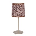 Lámpara de Mesa Satin Níquel 1L 40W
