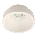 Lámpara de Yeso Empotrable Ajustable 50W 120V Blanco Mate