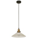 Lámpara Colgante Vintage Negra E27 1 Luz 40w