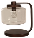 Lampara Mesa Chocolate1L E27 60W(N/B)