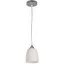 Lámpara Colgante Cromo 1 Luz E27 60W