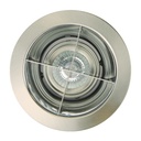 Lámpara Empotrable de 1 Luz Color Níquel Satinado 50W