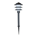 Estaca de Jardín Lumicentro 4 Pack Negro Mate 1 Luz 5W