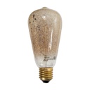 Foco Vintage Filamento de Carbono Craquelado 40w Socket E27 15000 horas de vida