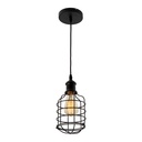 Lámpara Colgante Designers Color Negro Mate 60 W de 1 Luz