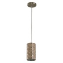 Lámpara Colgante Designers Níquel Satinado 1 Luz 40 W E27
