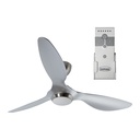 Ventilador LED 52" Níquel Satinado 20W Incluye Control Remoto
