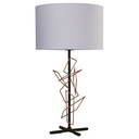 Lámpara de Mesa, Negro 1L E26 60W