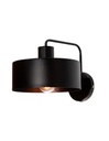 Lámpara de Pared Dark Decor Negro E27 40w 1 Luz