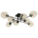 Lámpara de Techo Sputnik Negro Mate E27 40w A55 8 Luces