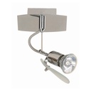 Riel Decorativo Acero Cromo Gz10 50w 1 Luz