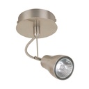 Canope 1 luz para techo y/o pared, acabado cromo