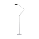 Lámpara de piso 1 Luz G9 40W acabado en negro