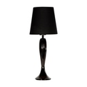 Lámpara de Mesa Moderno Negro 40w E27 1 Luz