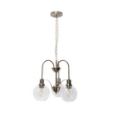 Lámpara Colgante Niquel Satinado 3 Luces  E27 60w