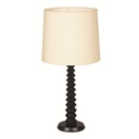 Lámpara de Mesa de 60 W Color Negro y Blanco