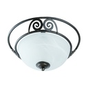 Plafón E27 2 Luz 60W