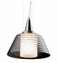 Lámpara de Techo E27 1 luz 40W - Acabado Níquel Satinado
