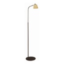 Lámpara De Piso Marrón Oscuro 40w G9 1 Luz