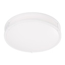 Lampara Techo T9 1 22W+1 32W(I/Tubo Circular)(I/T) Acab.Blanco