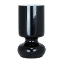Lámpara de mesa 1 Luz E14 40W acabado en negro 